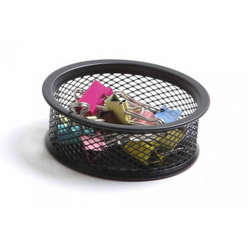 Wire Mesh Metal Office Desk Organizer Clip Holder